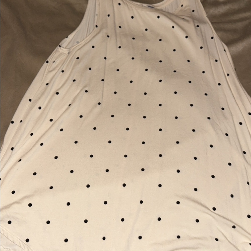 Old Navy White Relaxed Tank Top